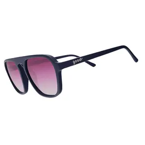 Deja Vu Daydream - goodr Dark Blue Retro G Gradient Lens Retro Aviator Polarized Sunglasses