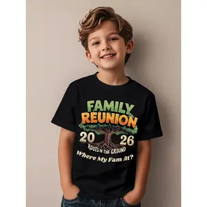Making Memories Family Matching Group Family Reunion 2026 Funny Awesome Graphic Kid T-Shirt Fashion Kid T Shirts Trendy Cool Tees Tops for Kid