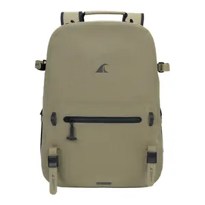 Breakwater Supply River Ute Waterproof IP68 Submersible Hunting/Fishing/Hiking Backpack with Padded Hip Belt, Airtight Zippers, Laptop Storage (20L)