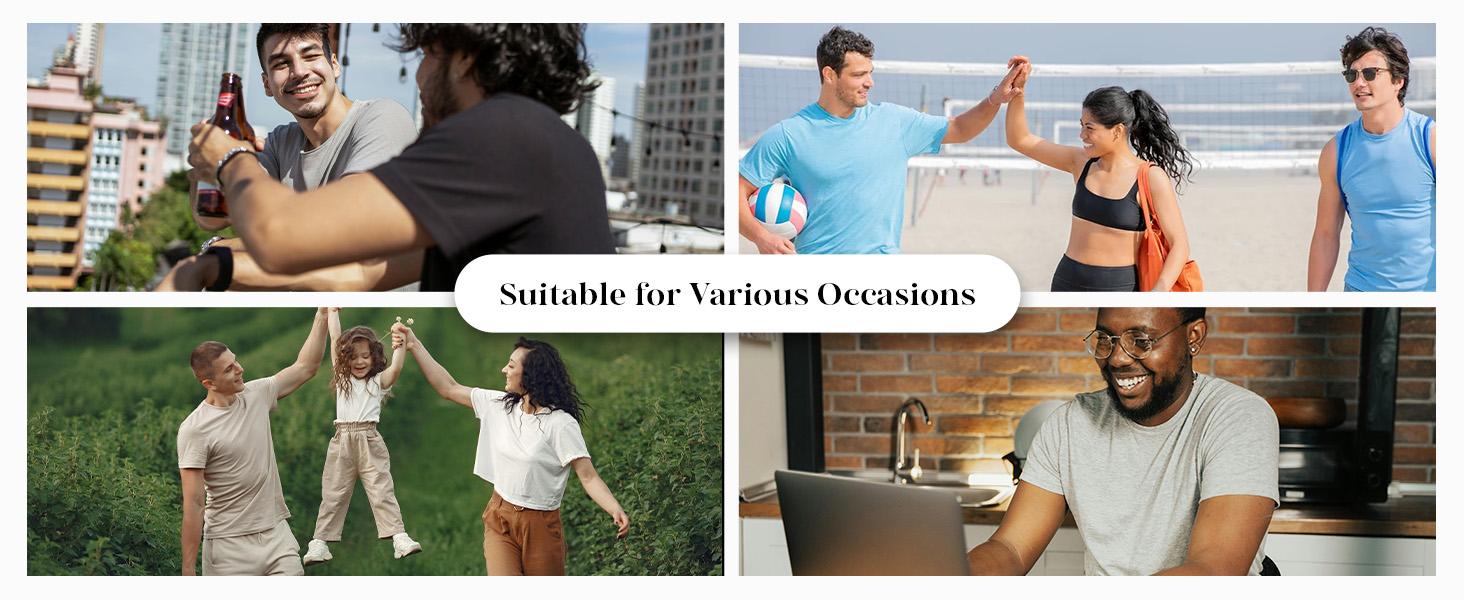 Dokotoo Men Mens Short Sets 2 Piece Outfits Summer Casual T-Shirts and Shorts Tracksuit Sets with Pockets Menswear Shortsleeve Crewneck Clothes Formal Fathersdaygift Gamis