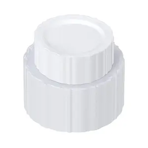 Plastic Disposable Plates 100 Pcs White Plastic Plates Heavy Duty Dinner DessertSummervibes Plastic Disposable Plates 100 Pcs White Plastic Plates Heavy Duty Dinner DessertSummervibes