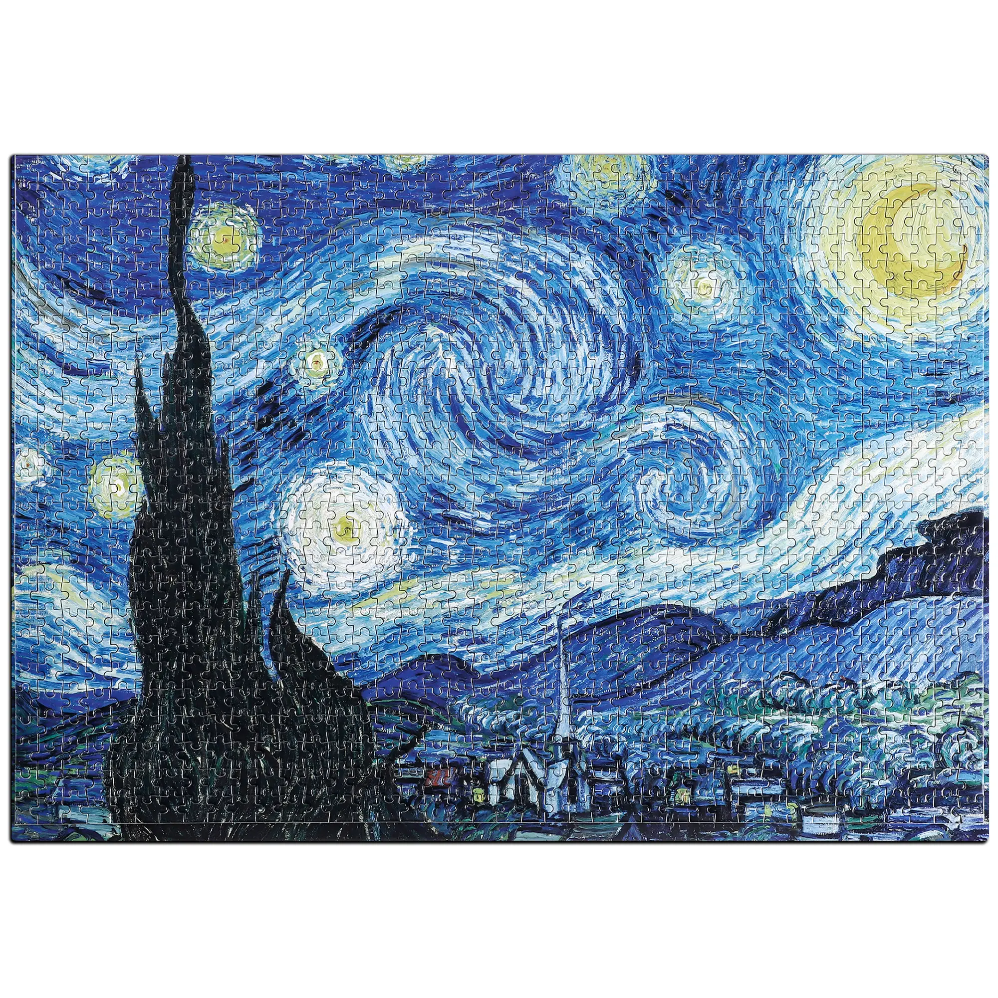 Starry Night Puzzle 1000 Pieces Van Gogh Puzzle Puzzles for Adults Artwork