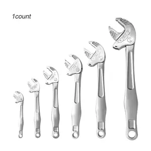Automatic Locking Wrench, Crab Clamp Multi-Function Quick Adaptation Ratchet, Industrial Grade, Large Opening, Home Repair, Factory Machinery, Car Repair, Adjustable Ratchet Wrench, Multifunctional Wrench
