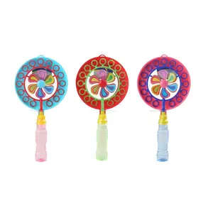 Outdoor Fun Bubble Pinwheel Toy – Colorful Spinning Bubble Maker for Kids, Wind Powered Bubble Blower for Outdoor Play, Party Favors, Garden Fun, Summer Activities, Easy to Use, Lightweight & Safe Toy for Boys and Girls, 1 Count