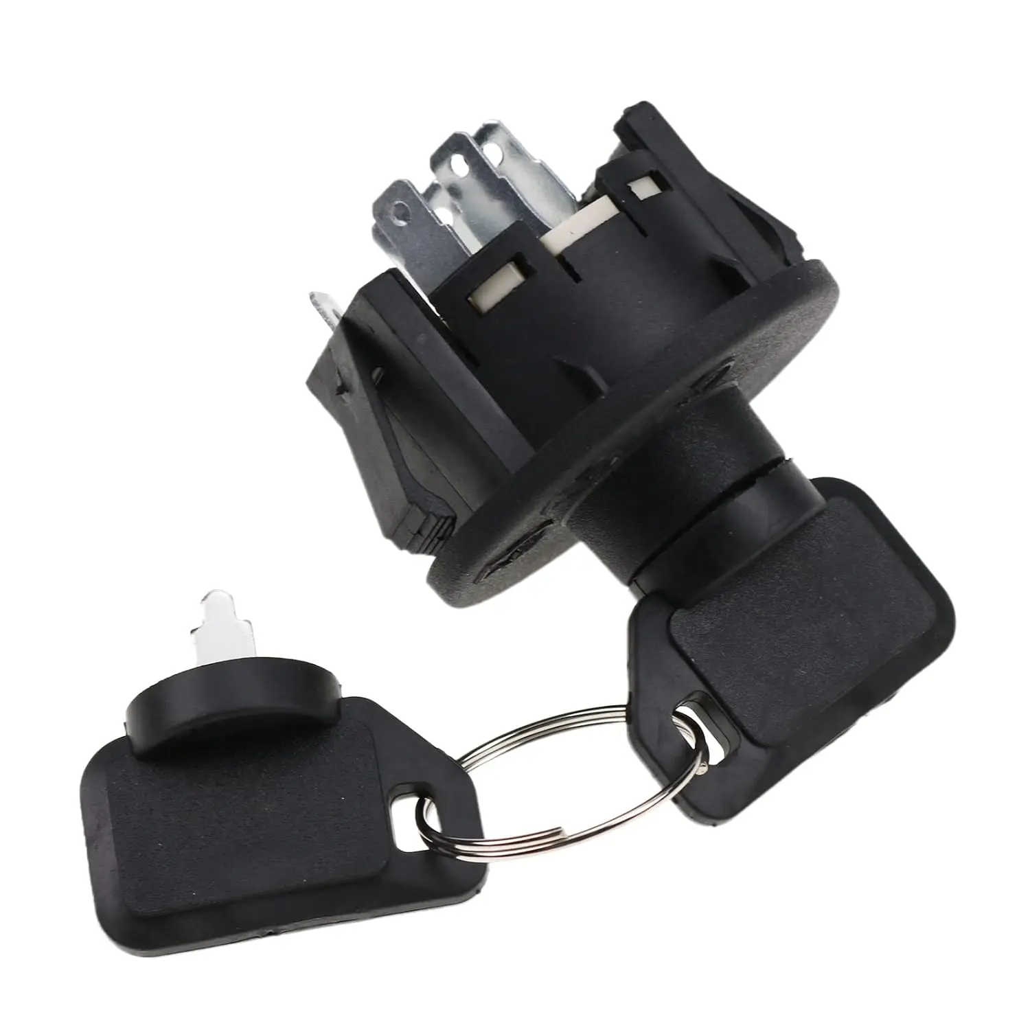 6 Terminals Starter Ignition Key Switch 117-2222 137-4101 Compatible with Exmark Toro Grandstand Vantage VT VTS VTX Timecutter Z4200 Z4235 Z5060 Z4202 Lawnboy Zero Turn Mowergiftgiftgift, Gift