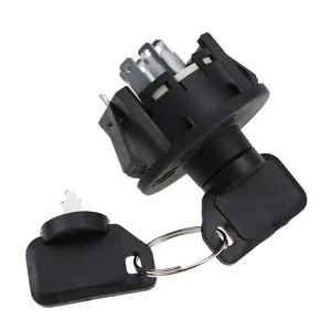 6 Terminals Starter Ignition Key Switch 117-2222 137-4101 Compatible with Exmark Toro Grandstand Vantage VT VTS VTX Timecutter Z4200 Z4235 Z5060 Z4202 Lawnboy Zero Turn Mowergiftgiftgift