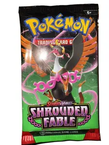 Shrouded Fable Pokemon card pack 10 cards per pack