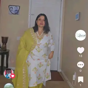 Beautiful Premium Cotton Threepiecesuits Kurta Pants and Dupatta Women with Elegant Teal and Gold Embroidery Design Comfortable Fit One Size Up for Best Experience