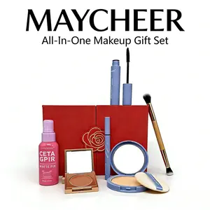 Mother's day gift MAYCHEER 24H Stay-perfect 5-Piece Makeup Collection All-In-One Gift Set Ideal for Birthday Presents for Your Beloved Girlfriend