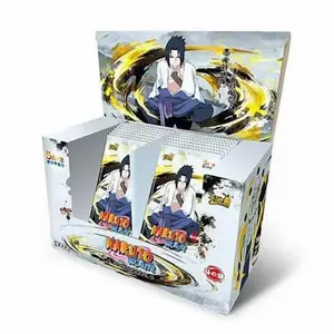 Naruto Kayou Booster Box Tier 3 Wave 4 Official Anime Cards TCG CCG Collectable Playing/Trading Cards Sasuke Taka 10 Unique Cards, 20 Packs per Box, 5 Cards per Pack (100 Cards per Box)