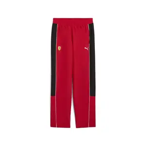 PUMA Mens Scuderia Ferrari Race Sds Pants Casual - Red