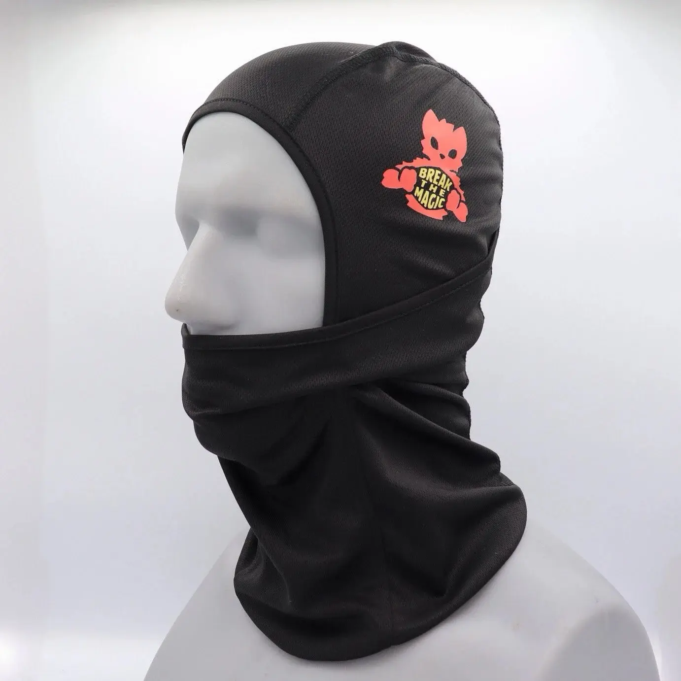 Break The Magic Fursuiting Sweat-Wicking Cooling Balaclava Ultra-Soft Breathable 100% Polyester Material for Comfortable Fit