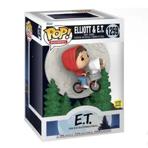 Funko Pop Moment Elliot & E.T. Glow in the Dark Vinyl Figure