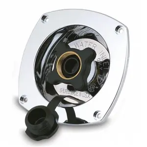 212 MAIN Shurflo Wall-Mount City Water Entry Pressure Reducer - Chrome Finish