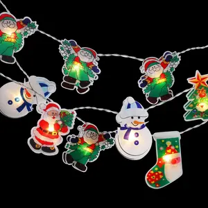 Leonlite Christmas Decoration 3D Hanging Mini 20 LED Lights for Holiday, Party, Wedding