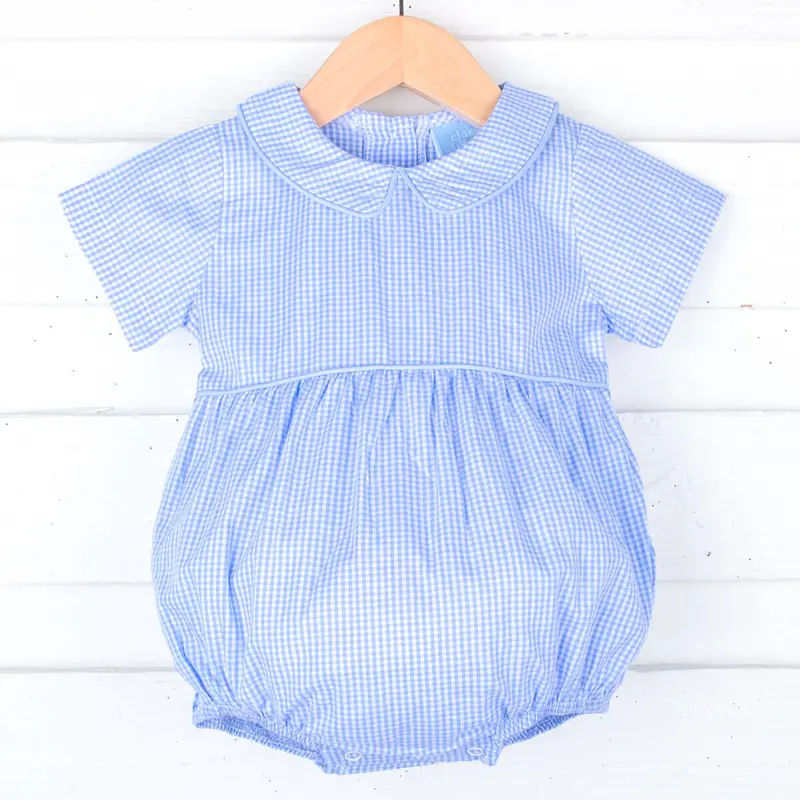 purple gingham dress baby