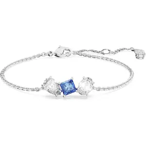 Swarovski Mesmera Bracelet Mixed Cuts Blue Rhodium Plated 5668359