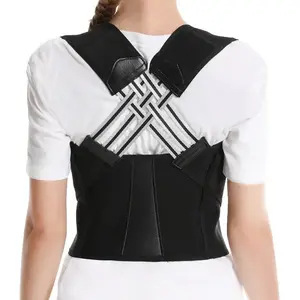 Adjustable Back Posture Belt for Office & Home Office Use Improve Spine & Clavicle Brace for Kyphosis & Poor Posture Relief Lightweight Universal Fit S-XXXL Polyester Fiber Comfort Support