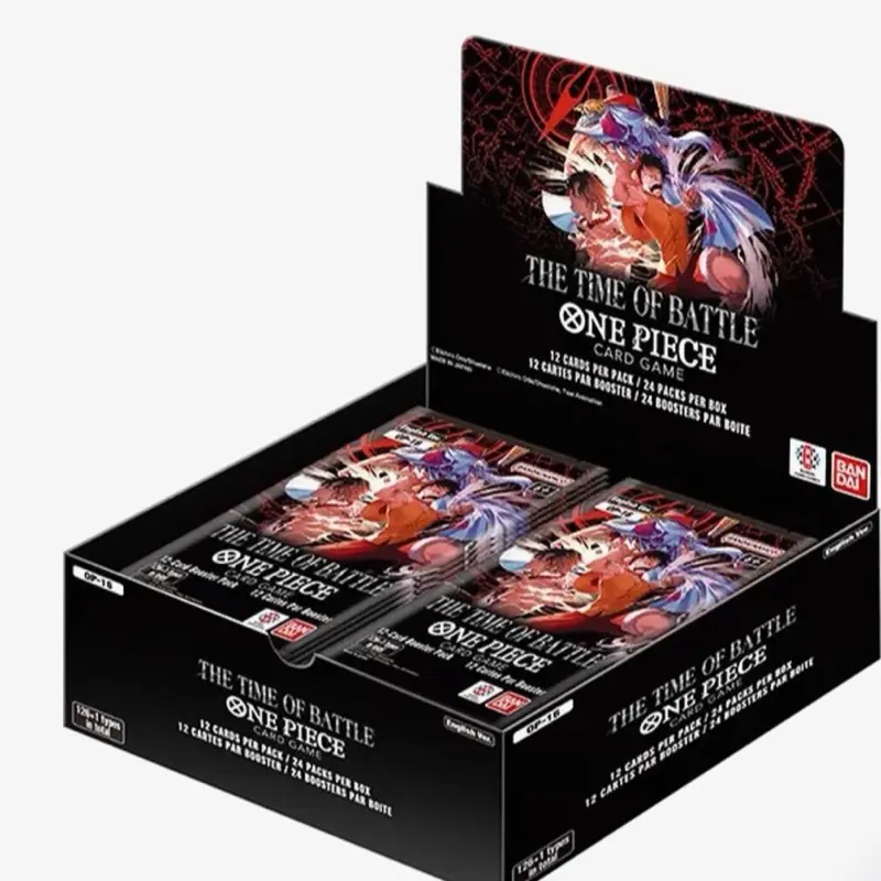 The Time of Battle Booster Box - (Seal in cut packs are not tampered with. The Time of Battle (OP16)