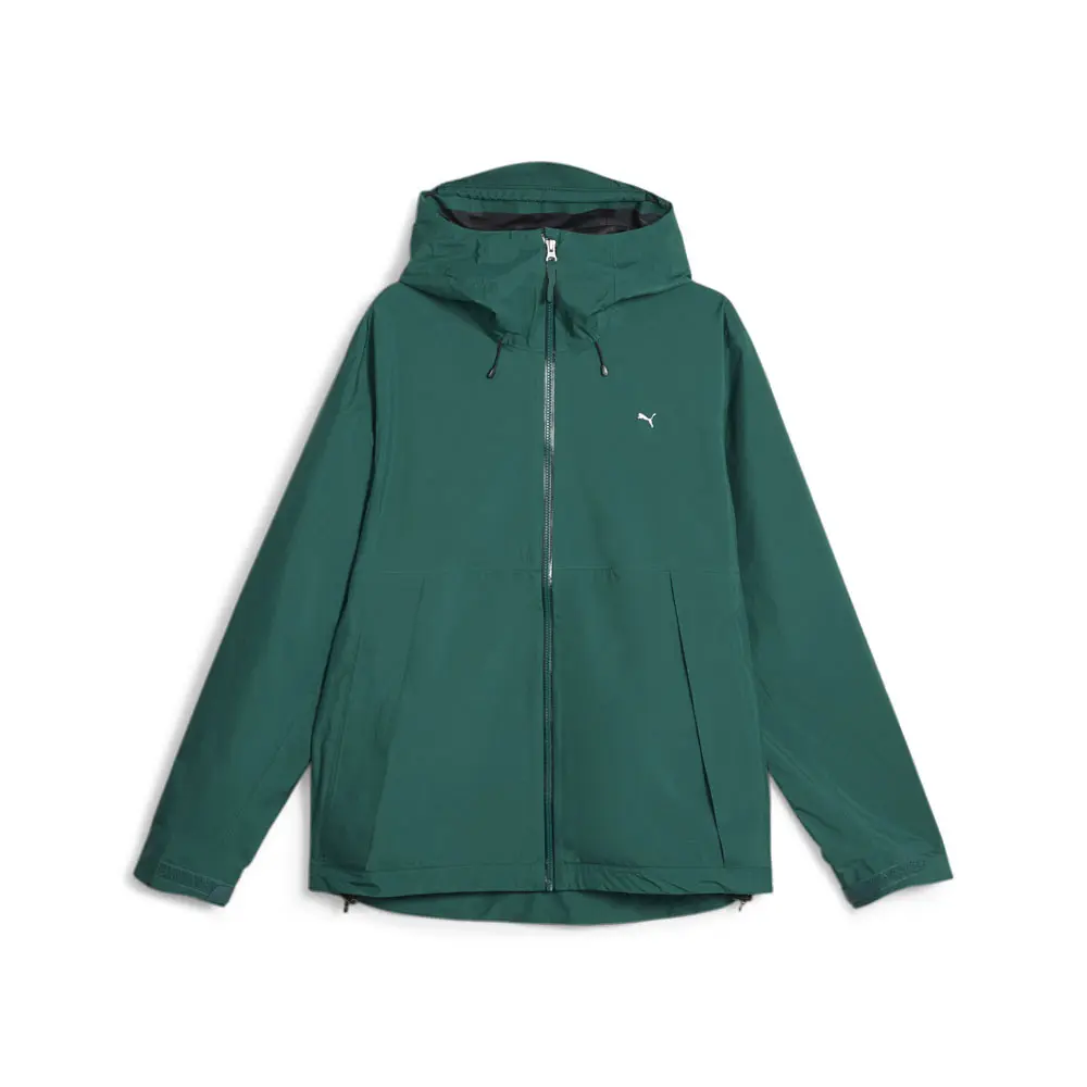 PUMA Mens Machts Mit Qualitat Packable Sympatex Windbreaker Athletic Outerwear Casual Breathable - Green
