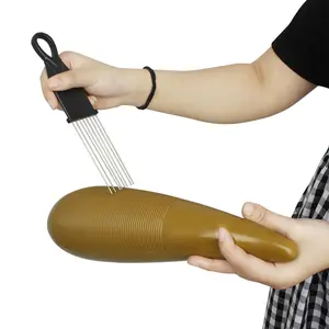 Fish-Shaped Guiro Guitar Percussion Instrument for Band Performances and Latin Rhythms, Unique Musical Accessory for Musicians
