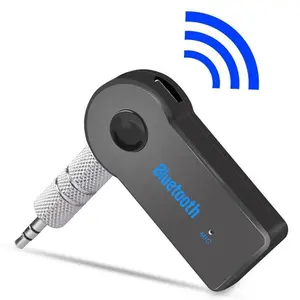 2-in-1 Wireless Bluetooth 5.0 Transmitter Receiver, 3.5mm Aux Jack Audio Adapter for Car Music & Handsfree Use, A2DP-Compatible for Headphones, Speaker Amp Combo