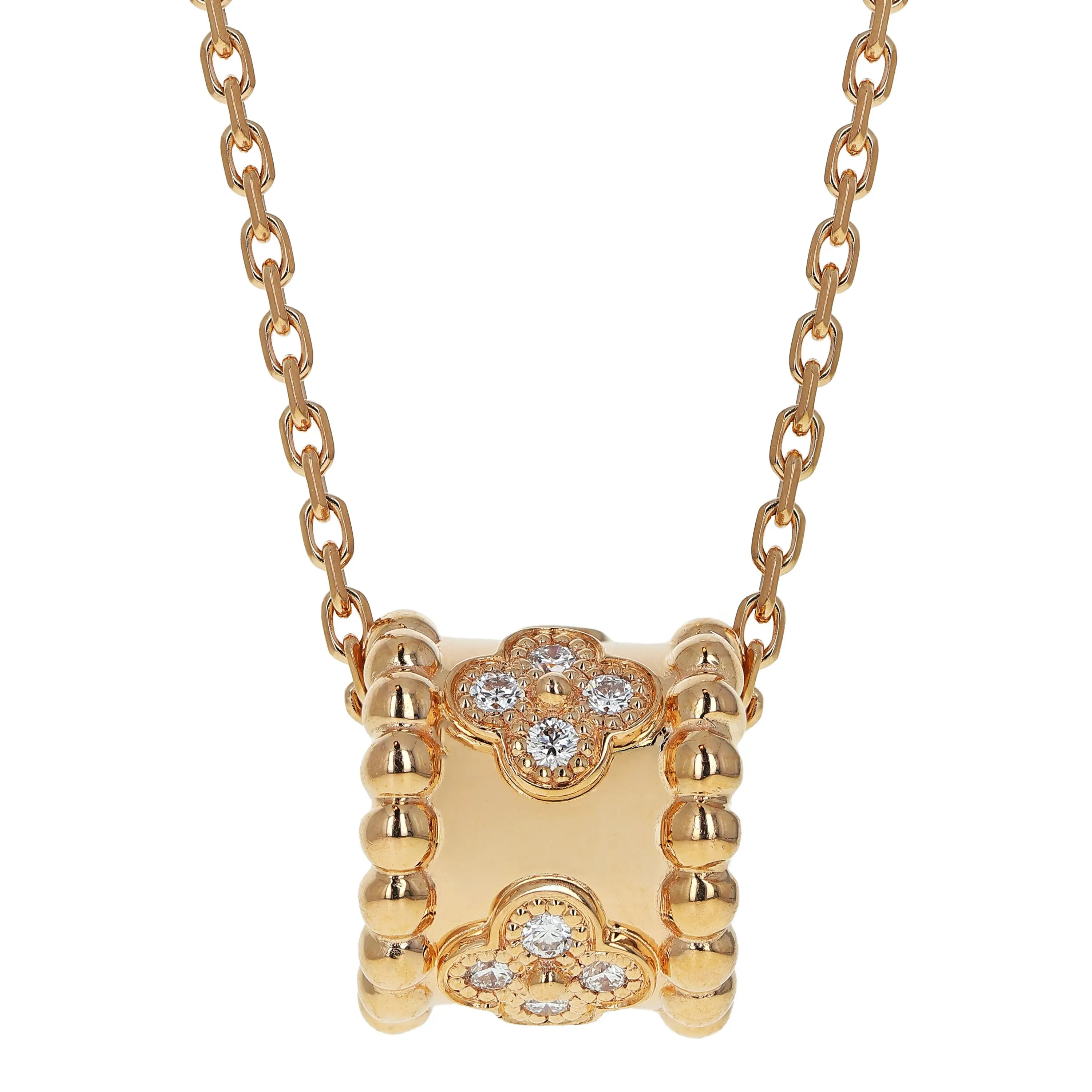 Pre-owned Van Cleef & Arpels Perlée Pendant Necklace