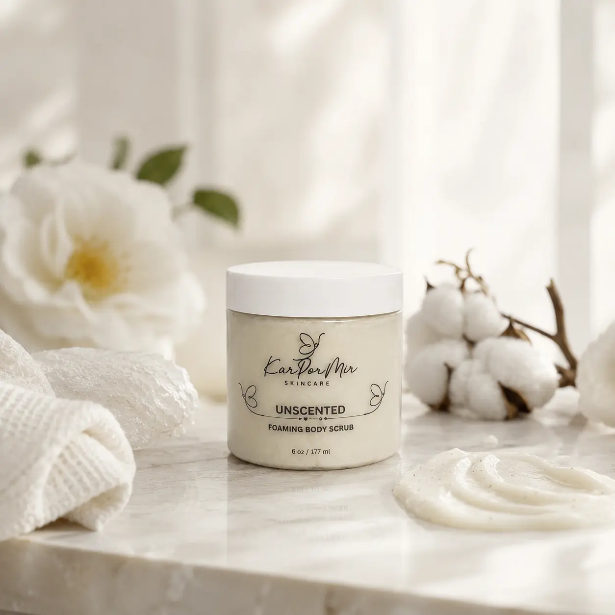 UNSCENTED FOAMING BODY SCRUB