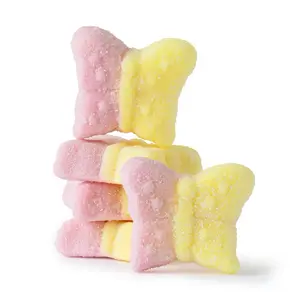 Swedish Candy Tutti Frutti Gummy Butterflies Bulk Candy Sweet Snack Bonbon Soft Chewy Texture Perfect for Gifting - Sugar