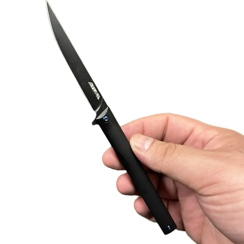 Atlas Industries APK, Titanium Folding Gentleman’s knife. M390 Blade steel. EDC Knife.