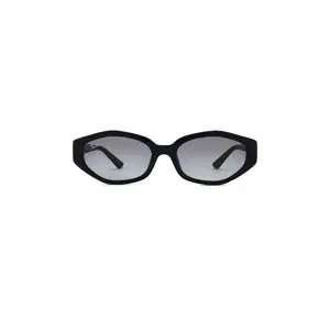 Ray-Ban Square Sunglasses in Gradient Grey & Black& Ray-Ban Square Sunglasses in Gradient Grey & Black&