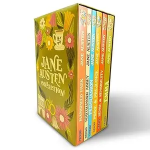 Jane Austen Collection - 6 Classic Novels in Slipcase - Pride and Prejudice, Sense and Sensibility, Emma, Mansfield Park, Persuasion, Northanger Abbey - Engaging Literary Treasure Trove