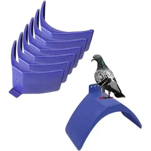 Dove Rest Stand,  6PCS Lightweight Pigeons Rest Stand Bird Perches for Dove Pigeon and Other Birds, Durable Plastic Pigeon Perches Roost Bird Dwelling Stand Support Cage Accessories LIGHTWEIGHT DOVE PERCH REST STAND