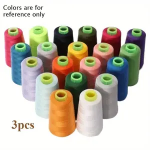 Colorful Sewing Thread, for Machine and Hand Stitched, Mixed Regular Colors for Home Sewing