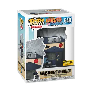 Funko Pop! Naruto: Shippuden - Kakashi (Lightning Blade) #548 Exclusive (Sticker may vary) Collectible Pop Vinyl Figure