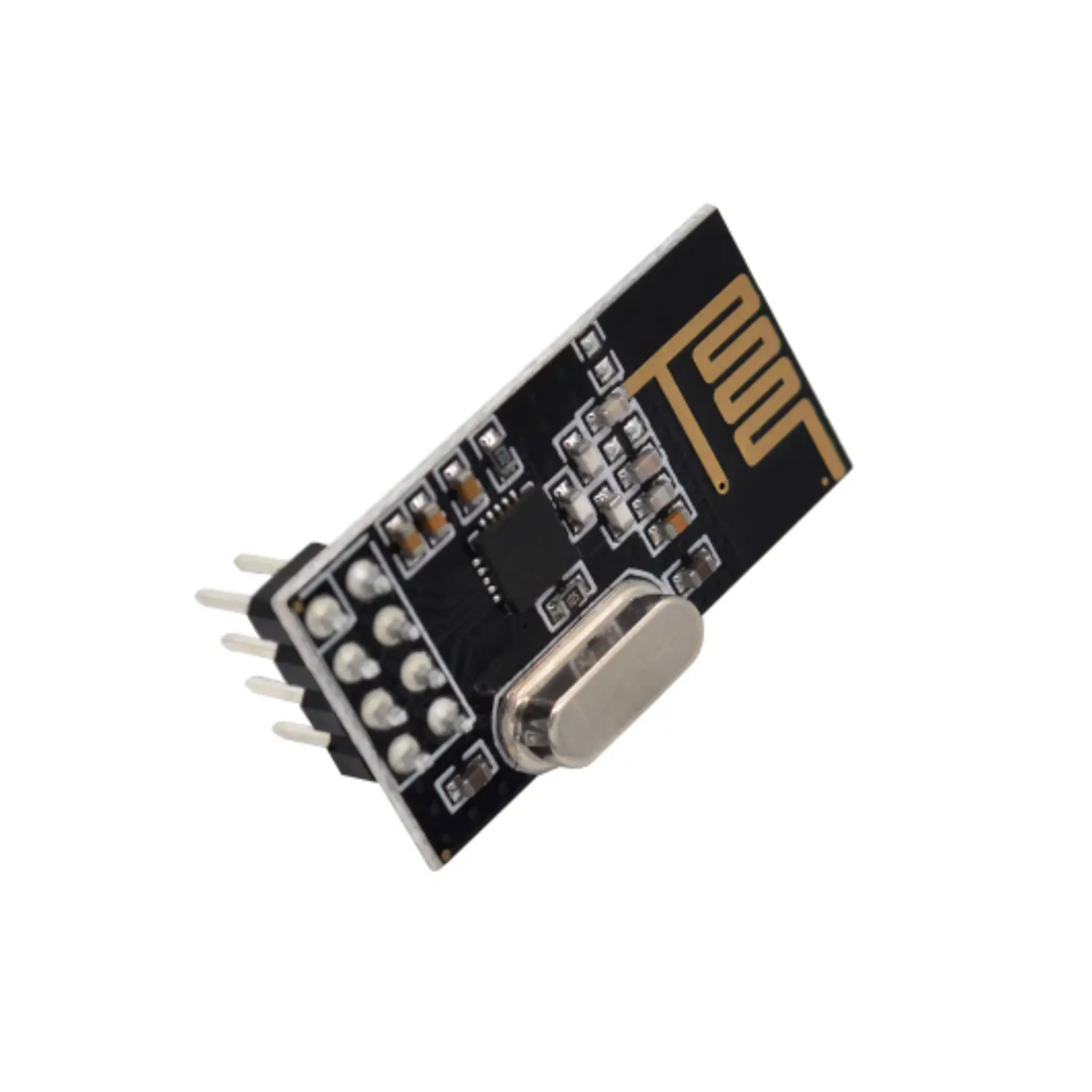 ST SHILLEHTEK NRF24L01+ 2.4GHz Compact Wireless Transceiver Module with SPI, Auto-Retry for Arduino, Raspberry Pi - Supports Remote Control, Audio Streaming