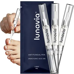 【3x antifungal pen】Lunavia Antifungal Pen, UNDECYLENIC ACID 25% - Most of Athlete‘s FootJock Itch and Ringworm