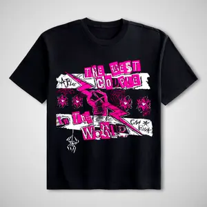AJ Lee THE BEST “COUPLE” IN THE WORLD Tee, AJ Lee WWE Shirt, AJ Lee & CM Punk WWE, AJ Lee Come Back, WWE Shirt, WWE Tee, WWE Fans Gift For Him Her, WWE Superstars Mens Womens T-shirt