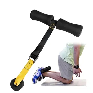 Hamstring Curl Strap, Curl Strap Holds 420 Pounds Great for Hamstring Curls, Sit-ups, Ab Workout, 5 Second Setup ,Curl Strap Home Fitness Equipment,Christmas, New Yea