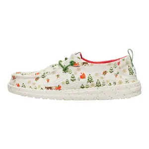HEYDUDE Retro Christmas - Comfortable Slip on Shoes