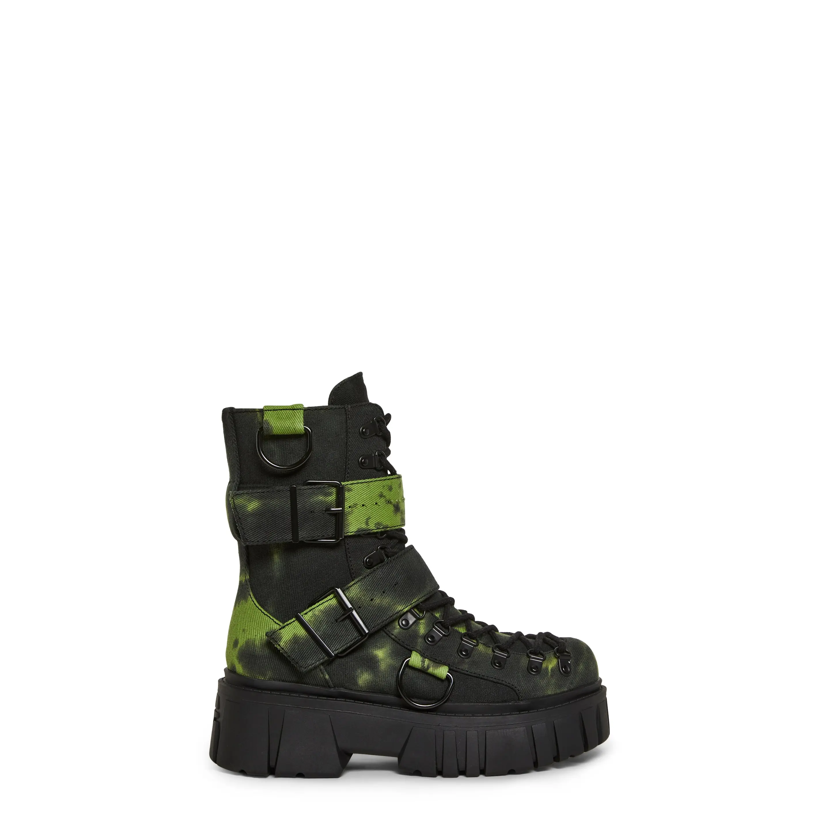 Low Traitor Boots - Green/Black