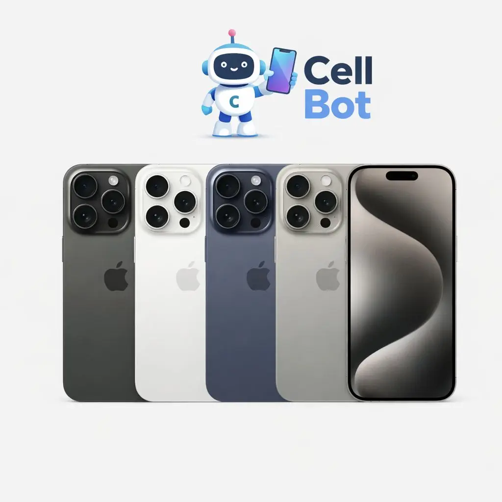Refurbished iPhone 15 Pro 128GB Fully Unlocked - VERY GOOD Condition
