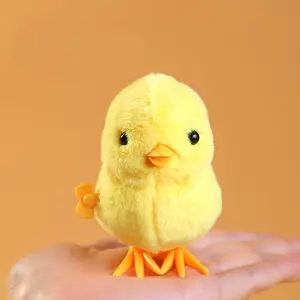 2pcs Jumping Chicken Wind Up Toys, Novelty Chicken Hopping Windup Toy for Easter Basket Stuffer, Animals Walking Toy for Birthday Gifts Party Favors