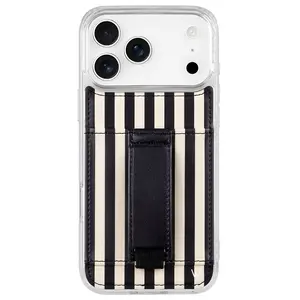 Walli Cases Fine Line Phone Case with Wallet and Finger Strap