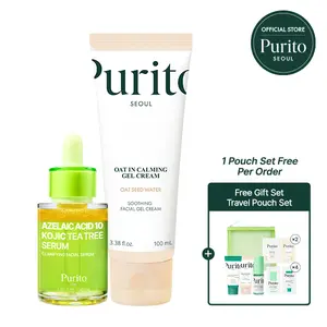 [Purito Official] Spotless Calm Duo I Breakouts Serum + Post-Acne Cream I Breakouts Serum + Fungal Acne Safe Cream l Korean Skincare