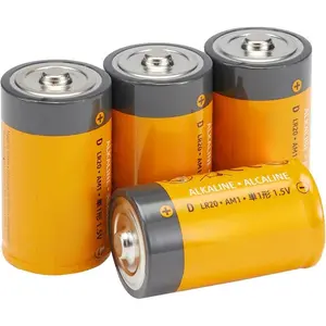 D Cell Alkaline Batteries: Everyday 1.5V Batteries for Daily Devices