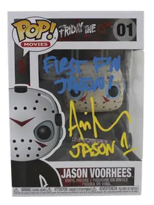 Funko Pop Jason Voorhees Signed by Ari Lehman #01