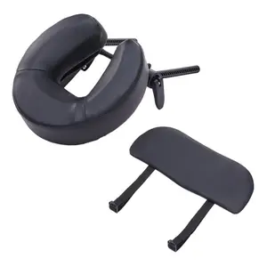 Beauty Bed Ergonomic Headrest Pillow Massage Face Rest Headrest