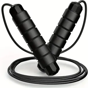 Pro Speed Jump Rope Quick-Adjust with Tangle-Free Ball Bearings, Ergo Grips for Home Gym & Fitness Training Equipment