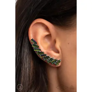 I Think ICE Can Multi Ear Crawler Earrings - Jewelry by Bretta